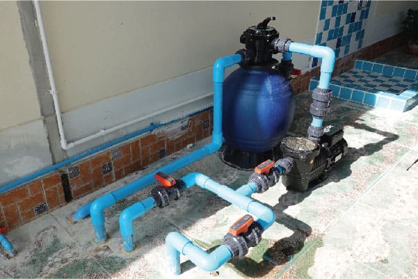 อุปกรณ์สระว่ายน้ำครบวงจร