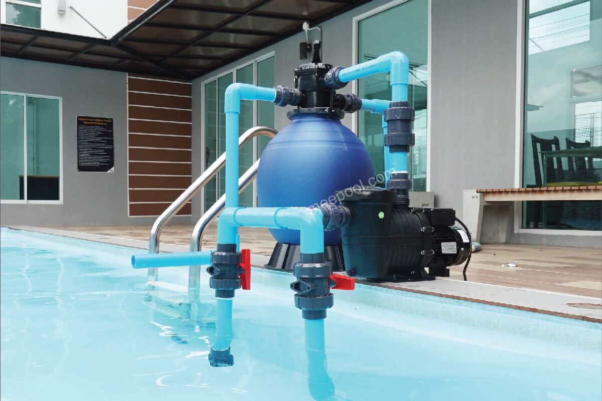 อุปกรณ์สระว่ายน้ำครบวงจร